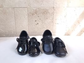 [BOOM] Ribbon Suit Shoes Baby Glossy _ Toddler Little Girls Boys Fashion Shoes Comfortable Shoes