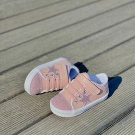[BOOM] Candy Star Sneakers Pink _ Toddler Baby kids Little Girls Boys Junior Fashion Sneakers Comfortable Sneakers