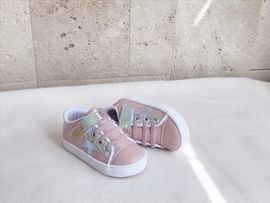 [BOOM] Glitter Sneakers Pink _ Toddler Baby kids Little Girls Boys Junior Fashion Sneakers Comfortable Sneakers
