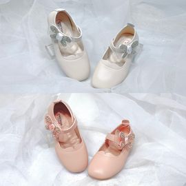 [BOOM] Chiffon Butterfly Shoes Pink _ Toddler Little Girls Junior Fashion Shoes Comfortable Shoes