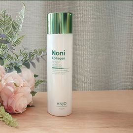 ANJO Noni Collagen Toner 210ml Skin Vitalizing Anti-Aging Double Functionality Brightening Wrinkle Care Hydrating Skin Booster _ Made in Korea