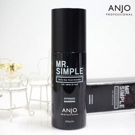 ANJO Mr. Simple All-In-One Essence 200ml Dual Functional Anti-Aging Brightening Soothing for Men_ Made in Korea