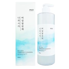 [ANJO] Feminine Cleanser with 4,850mg Centella Asiatica – Soothes Sensitive Skin & Provides Moisture Relief - Made in Korea