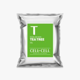[CELLBYCELL] Modeling Tea tree 1000g - A perfect modeling pack that cares for excess dead skin and sebum, helping you achieve clear and transparent skin. Made in Korea