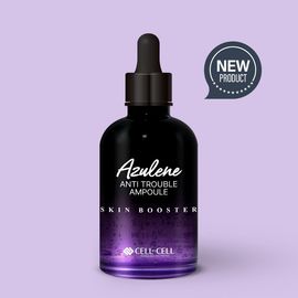 [CELLBYCELL]  Azulene Anti-Trouble Ampoule - Powerful Hydration and Soothing Care for Healthy Skin! Made in Korea