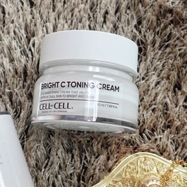 [CELLBYCELL] Bright C Toning Cream  – The Power of Vitamin C for Radiant and Transparent Skin  Made in Korea
