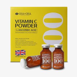 [CELLBYCELL]  Vitamin C Powder 100 - Achieve Clear and Transparent Skin!  Made in Korea