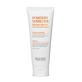 [CELLBYCELL] Powdery l Sunblock SPF50+ PA+++ 100ml   Made in Korea