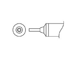HAKKO Soldering Hot Air Nozzle A1065, 1.5mm For SMD Rework 851