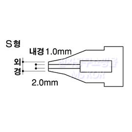 HAKKO Desoldering Nozzle A1003 1.0mm