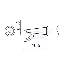 HAKKO Soldering Tip For FX-888D T18-SERIES, T18-S6