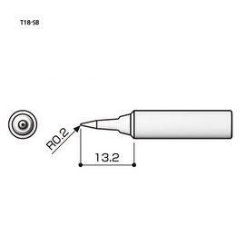 HAKKO Soldering Tip For FX-888D T18-SERIES, T18-SB