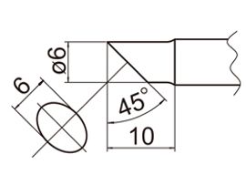 HAKKO Soldering Tip For FX-838 TIP T20-SERIES, T20..