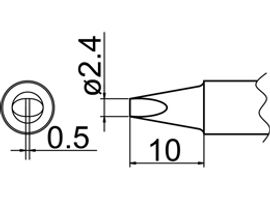 HAKKO Soldering Tip For FX-838 TIP T20-SERIES, T20..