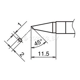 HAKKO T39 B Series Solder Tip T39-BC3065, FX-9701 ..