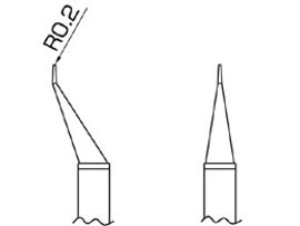 HAKKO Soldering Tip/Nozzle T8 Series T8-1001, 1 Se..
