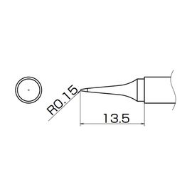 HAKKO Soldering Tip For FX-951, T12-SERIES, T12-ILS