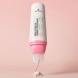 DIFFER&DEEPER Pink Lifting Up Toning Cream Mask for Skin Brightening Elasticity Improvement and Dark Spot Care _ Made in Korea
