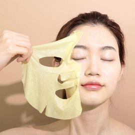 [ALLIONE] NaMask Radiance Mung bean mask (5pieces)_Improves skin tone and enhances brightness_Made in KOREA