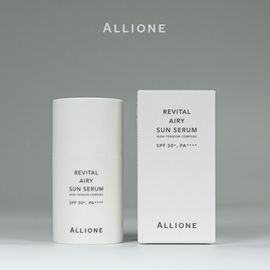 [ALLIONE] Revital Airy Sun Serum 52ml (SPF 50+, PA++++)_ Moisture Sun Serum, Stimulus Test Completed_Made in KOREA