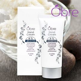[OILIA] Obre Shea Butter Hand Cream 80ml _Nourishing hand treatment, Premium hand care _ Made In Korea
