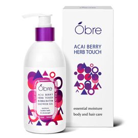 [OILIA] Obre Acai Berry Herb Touch Bubble Bath & Shower Gel 300ml  _ Gentle Cleansing Gel, Natural Ingredients, pH Balanced Cleanser _ Made In Korea