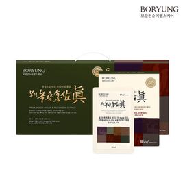 BORYUNG Pharmaceuticals Red Ginseng & Deer Antler Extract 60Pouches – New Zealand deer antler, Korean 6-year-old red ginseng, mixed plant extracts _ Made in Korea