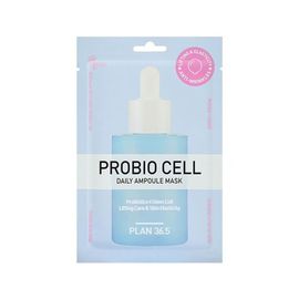 [PLAN36.5] PLAN36.5 Probiocell Daily Mask (10 Sheets) | The Perfect Combination of Probiotics & Plant Stem Cells for Elasticity and Nourishment! Made in Korea
