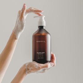 [NINEMILA] Beer Yeast (Calming Beer) Hair Loss Shampoo 500ml - Patent-Protected Beer Yeast & Collagen for Gentle Scalp Care  Made in Korea