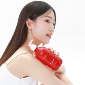 [NINEMILA] Red Collagen Shampoo for Damaged Hair 500ml | Strengthened Hair Loss Functionality & Soft Hair Care with Dual Collagen  Made in Korea