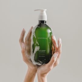 [NINEMILA] Apple Mint Cool Shampoo 500ml | Hair Loss Functional & Refreshing Cooling Care for Oily Scalp  Made in Korea