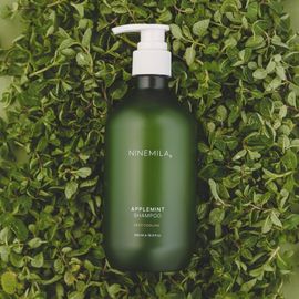 [NINEMILA] Apple Mint Cool Shampoo 500ml | Hair Loss Functional & Refreshing Cooling Care for Oily Scalp  Made in Korea