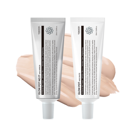 VEMONTES Glowpot Max 25ml Mirror White Skin Caring BB Cream Tube Large Capacity Cushion Formula Triple Functional Skincare _ Made In Korea
