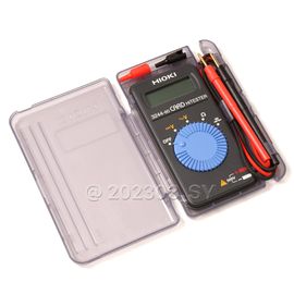 HIOKI CARD HiTESTER 3244-60, Card-style Pocket Digital Multimeter for General Electrical Maintenance and Testing