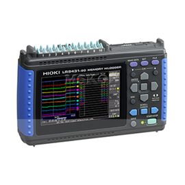 HIOKI MEMORY HiLOGGER LR8431-20, Featuring USB Flash Drive and Improved Accuracy! Your Personal 10-channel Logger
