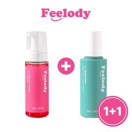 Feelody All-in-One Sun Essence 50ml+ Acne Wonder Bubble Foam Cleanser 150ml Gift Set_ sensitive skin acne trouble adolescent skin_Made in Korea