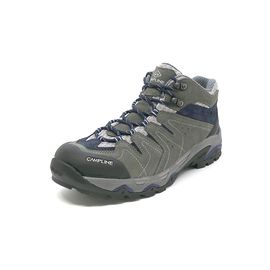 [CAMPLINE] Icon Hiking Shoes Gray –  Unisex, Ultra-Lightweight, Durable, with Ankle Protection for Safe Hiking, Made in Korea