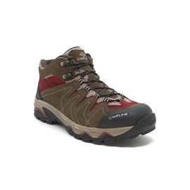 [CAMPLINE] Icon Hiking Shoes Brown – Women's, Ultra-Lightweight, Durable, with Ankle Protection for Safe Hiking, Made in Korea