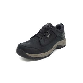 [CAMPLINE] Trip Black – Men’s, Casual Design, Premium Waterproof Leather, Multi-Functional Footwear, Made in Korea