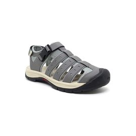 [Campline] Cherokee _ Gray, Unisex, Convenient Buckle System, Outdoor Sandals, Made in Korea