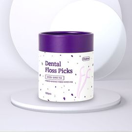 [ORADENSE] Disposable Floss 100P – Convenient and Gentle Oral Care, Soft, Non-Toxic Floss, Individually Packaged