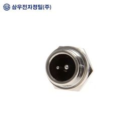 SAMWOO ELECTRONICS SCN-12-2R Circular Connector Receptacle Type 2 Pin Miniature Industrial Panel Mount Socket Made in Korea Genuine