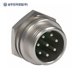SAMWOO ELECTRONICS SCN-16-5R Circular Connector Receptacle Type 5 Pin Compact Industrial Panel Mount Socket Made in Korea Genuine