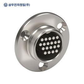 SAMWOO ELECTRONICS SCK-20-20R Circular Connector Receptacle Type 20 Pin High-Density Industrial Panel Mount Socket Made in Korea Genuine