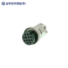 SAMWOO ELECTRONICS SCK-25-12P Circular Connector Plug Type 12 Pin Heavy Duty Industrial Multi-Channel Plug Made in Korea Genuine