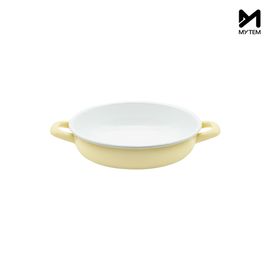 [Mytem] Gelato Induction 20cm Enamel Stew Pot - A Cookware with Gentle Colors and Exceptional Functionality, Made in Korea