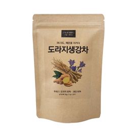 [GOOD FARMER] Bellflower & Ginger Tea 1.5g x 20T – The Perfect Tea for a Warm and Healthy Seasonal Transition,Made in Korea