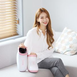 Mediness  Cloud Wireless Foot Massager with Air Compression - Pink MDM-905 _Thermal Resin Effect Foot Care,Holistic Foot Pain Relief_Made in KOREA