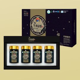 [JEONGSAMWON] 6-Year-Old Korean Pocheon Black Ginseng Extract 240g x 4 Bottles – Premium Health Concentrate Crafted with Tradition and Care _Made in Korea