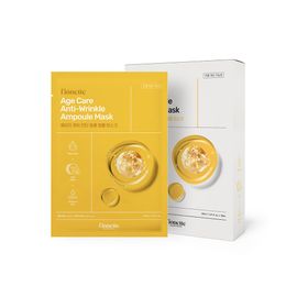 Fionette Age Care Anti-Wrinkle Ampoule Mask (10 Sheets) – Intensive Firming & Anti-Aging Facial Sheet Mask with High-Concentration Ampoule _ Made in Korea